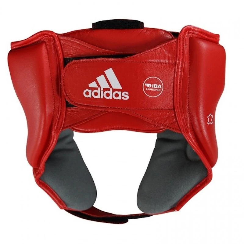 Adidas AIBA Professionele Hoofdbeschermer Boksen Rood - Image 2