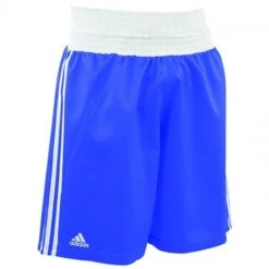 Adidas Amateur Boksbroek Vechtsportbroek Blauw Wit