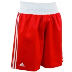 Adidas Amateur Boksbroek Vechtsportbroek Rood Wit
