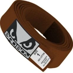 Bad Boy Adult BJJ Rank Belt Braziliaans Jiu Jitsu Bruin