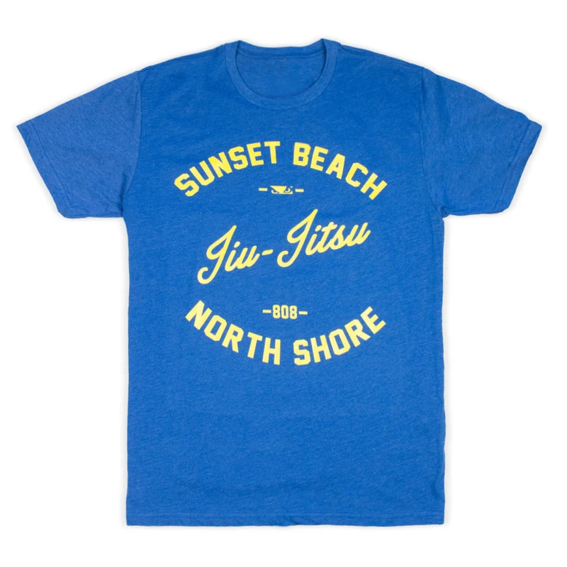 Bad Boy BJJ Shore Break T-shirts Blauw