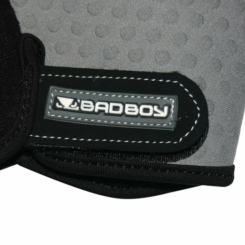 Bad Boy Gewichtheffen Fitnesshandschoenen Zwart Zilver - Image 3