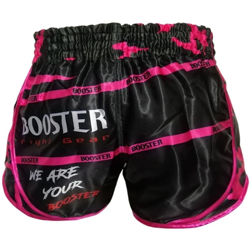 Booster Dames Muay Thai Short Ad Pink Corpus - Image 3
