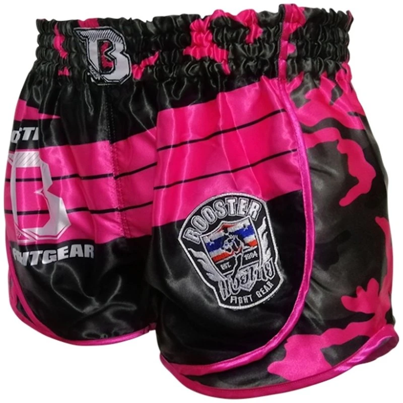 Booster Dames Muay Thai Short Ad Pink Corpus