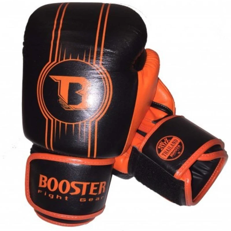 Booster Kickbokshandschoenen Pro Range BGL 1 V6 Zwart Oranje