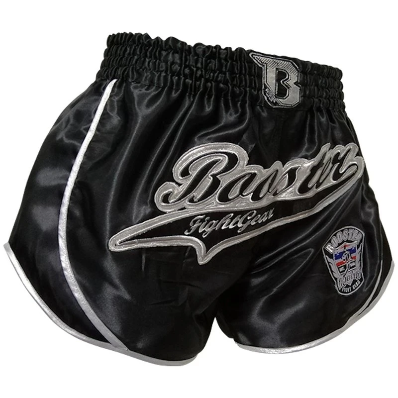 Booster Muay Thai Short Retro Slugger 3 Zwart - Image 3