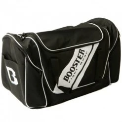 Booster Team Duffel Training Bag Sporttas Zwart Wit