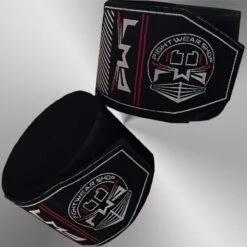 Fightwear Shop Premium Boksbandages 500 Cm Zwart