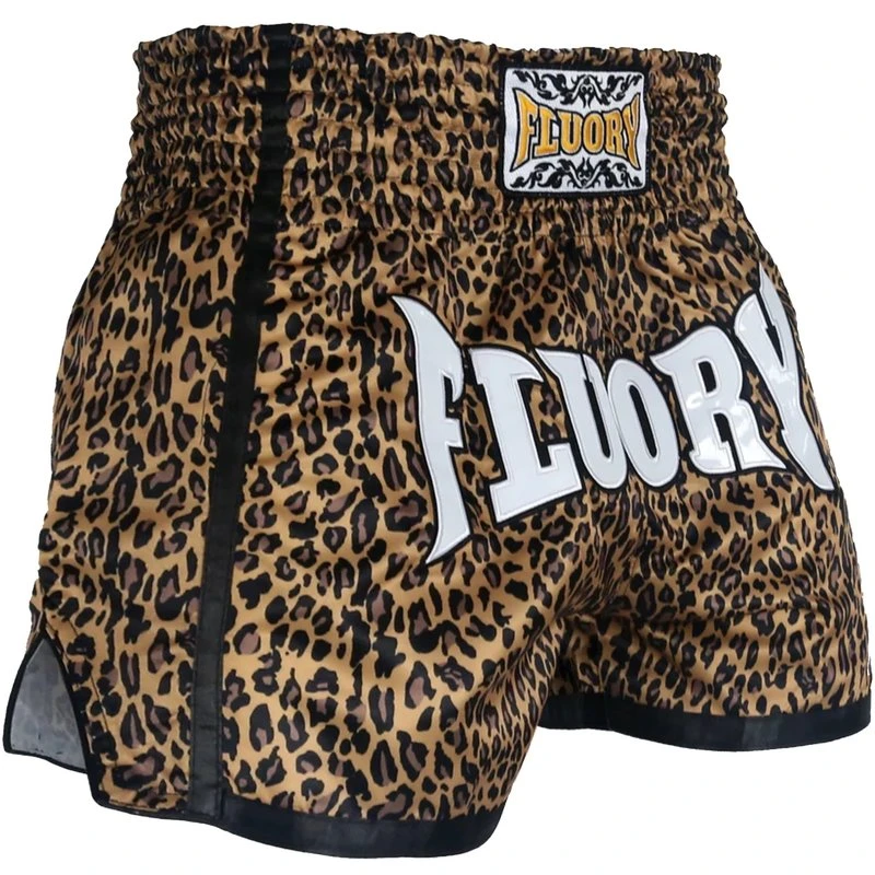 Muay Thai Shorts Kickboxing Leopard - Image 3