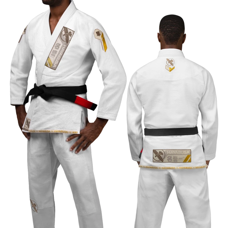 Hayabusa Ascend Lichtgewicht BJJ Jiu Jitsu Gi Wit - Image 2
