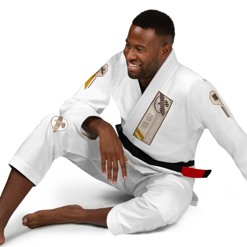 Hayabusa Ascend Lichtgewicht BJJ Jiu Jitsu Gi Wit - Image 6
