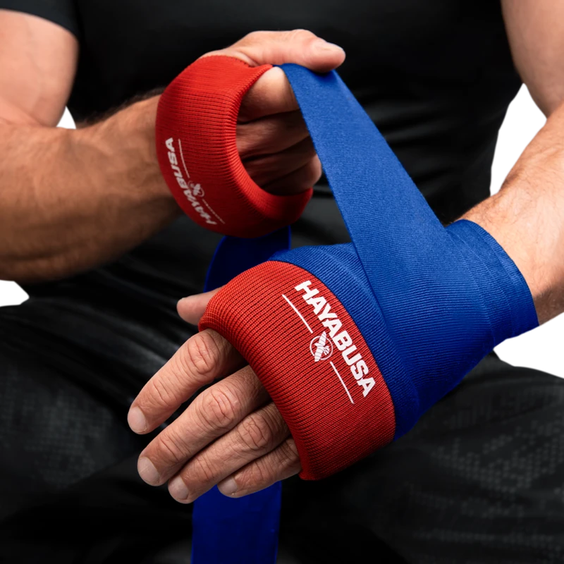 Hayabusa Boks Knokkel Beschermers Rood - Image 4