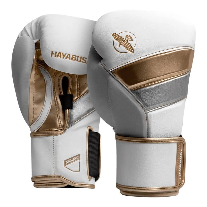 Hayabusa Bokshandschoenen T3 Wit Goud - Image 6