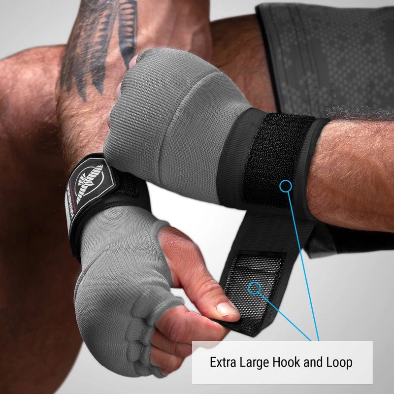Hayabusa Quick Gel Handwraps Boksbandages Grijs - Image 2