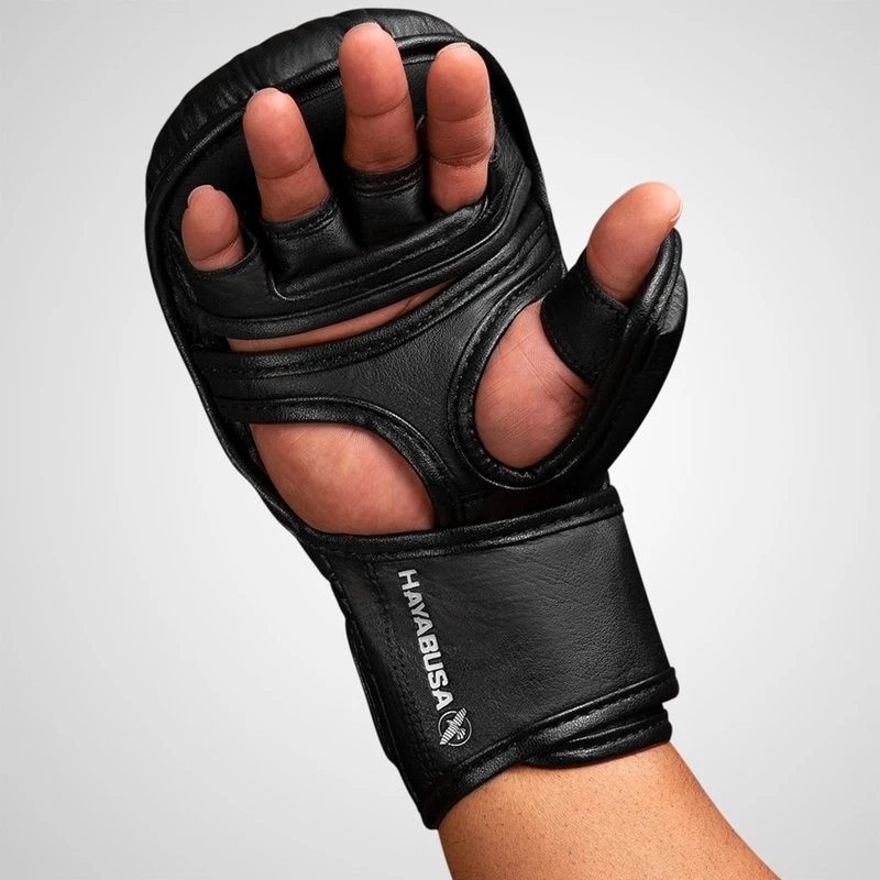 Hayabusa T3 MMA Hybrid Sparring Handschoenen 7oz Zwart - Image 9