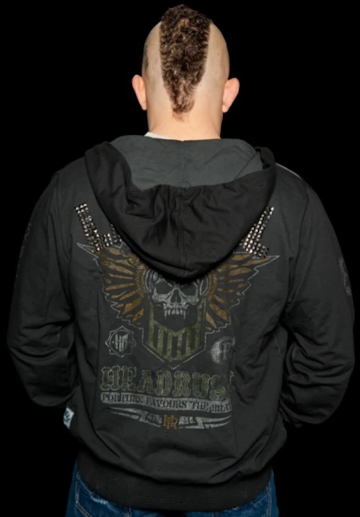HeadRush Chuck Liddell Collection Hoody Met Rits