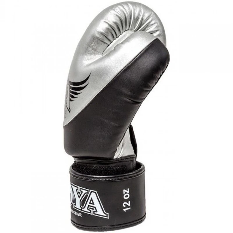 Joya Bokshandschoenen Pro Thai Silver Black Van Joya Fightgear - Image 4
