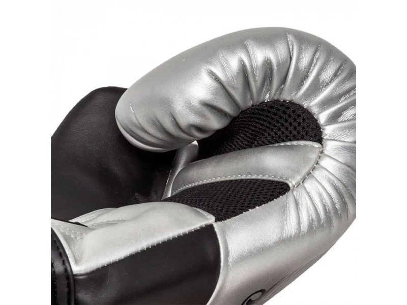 Joya Bokshandschoenen Pro Thai Silver Black Van Joya Fightgear - Image 5