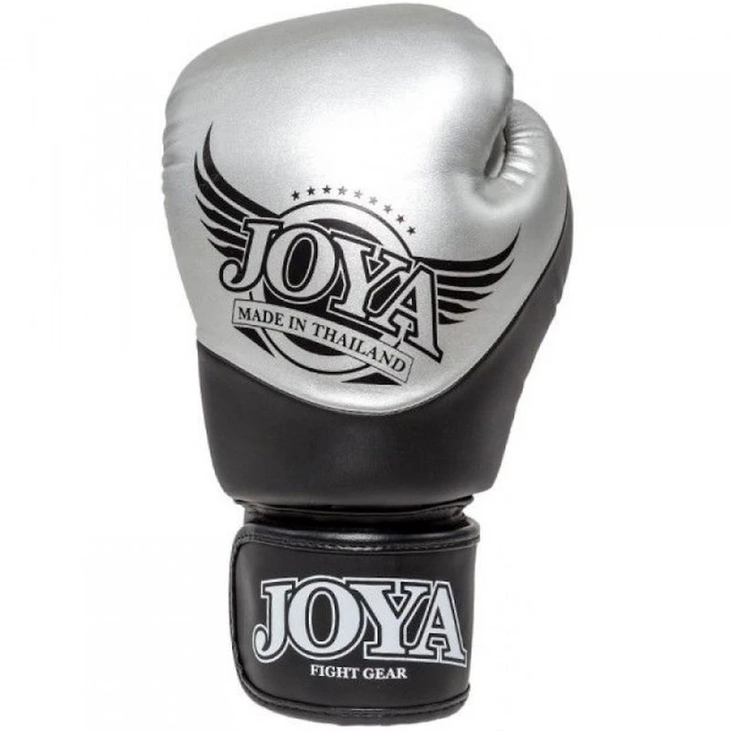 Joya Bokshandschoenen Pro Thai Silver Black Van Joya Fightgear - Image 7