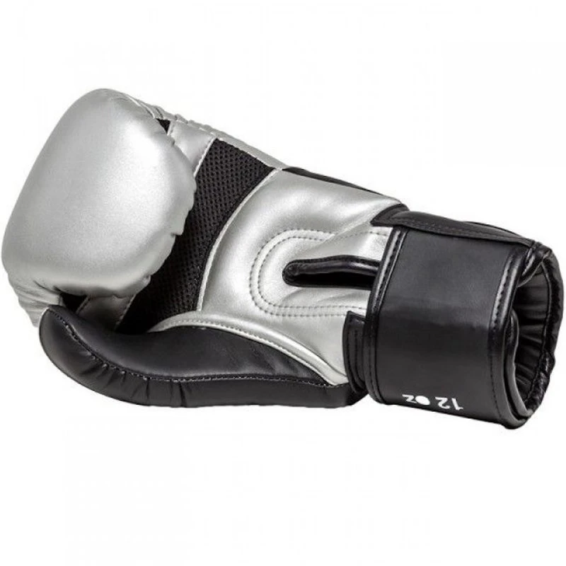 Joya Bokshandschoenen Pro Thai Silver Black Van Joya Fightgear