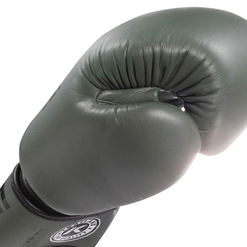 King Pro Boxing Bokshandschoenen Military KPB/BGVL 3 Leder - Image 2