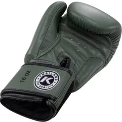 King Pro Boxing Bokshandschoenen Military KPB/BGVL 3 Leder