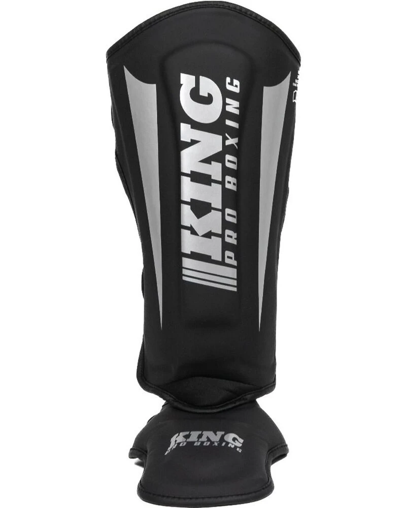 King Pro Boxing Scheenbeschermers KPB/SG REVO 7 Zwart Zilver - Image 3