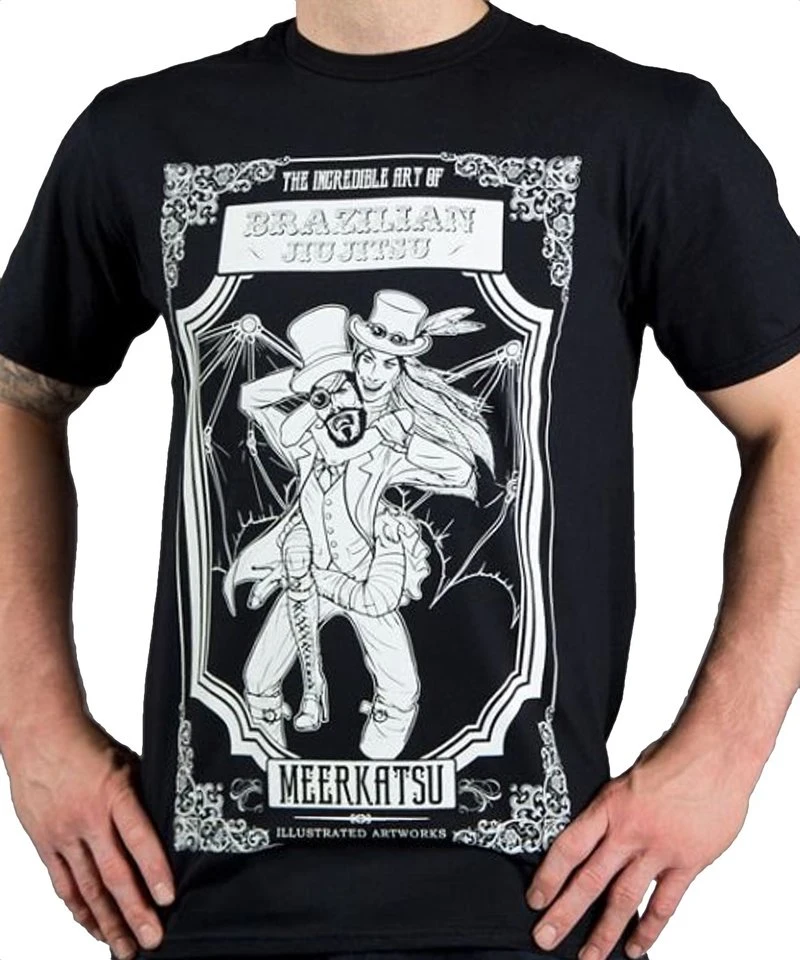 Meerkatsu Steampunk BJJ Grappling T-shirts - Image 2
