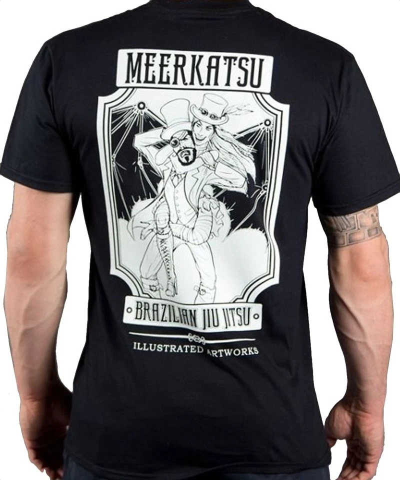 Meerkatsu Steampunk BJJ Grappling T-shirts