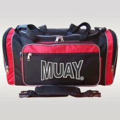 MUAY® Classic Sporttas Zwart Rood Muay Thai Sportsgear