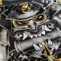 Pride Or Die Fight For Honor Fightshorts Zwart Vechtsportbroek