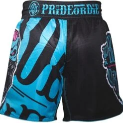 PRiDE Or DiE Fightshort Z-CAMP 2.0 Zwart Blauw