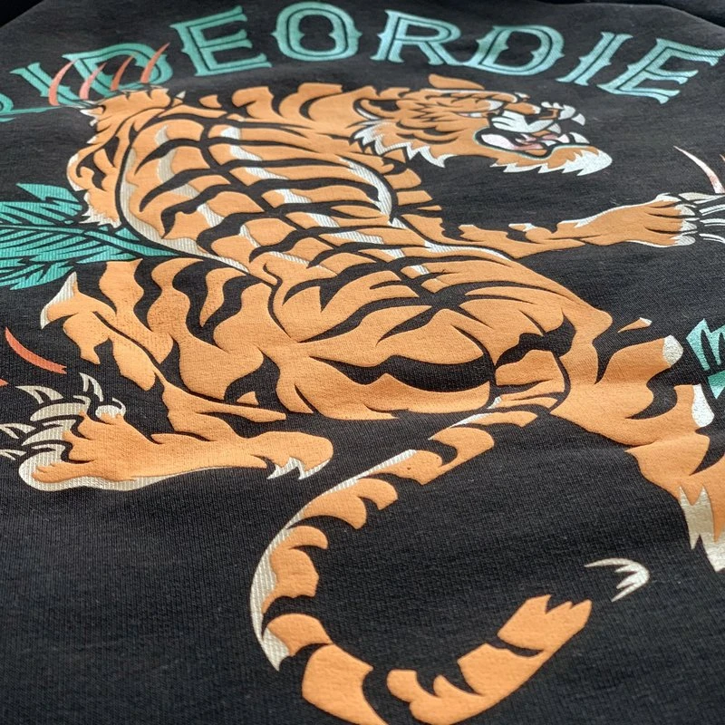 PRIDE Or Die Hoodie Sweater Tiger Unleashed Zwart - Image 5