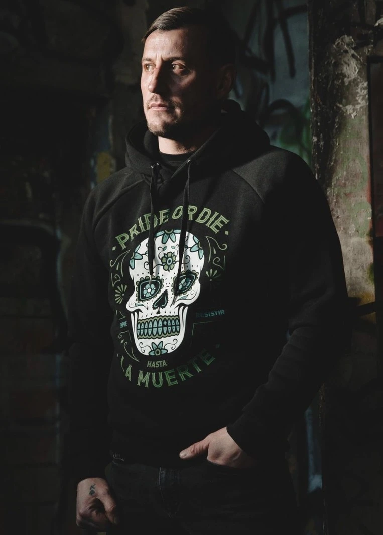 PRiDE Or DiE Hoodie Sweater Until Death Zwart - Image 6