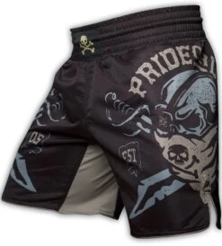 Pride Or Die Pirate Fight Shorts Zwart Vechtsportbroek