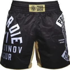 PRiDE Or Die Team Baki Fightshort Zwart