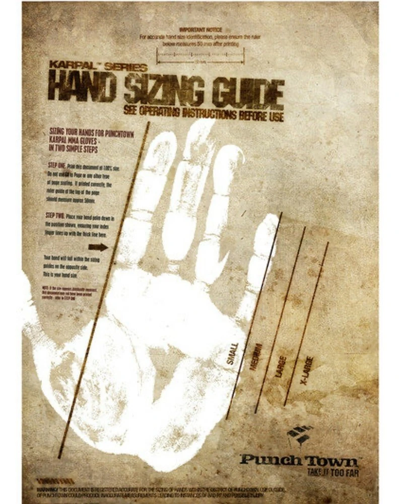 Punch Town Tenebrae MMA Trainingshandschoenen Zwart - Image 3