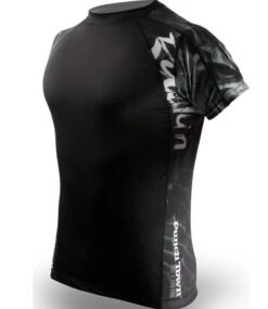 PunchTown Rash Guard Ryushin Korte Mouwen Zwart