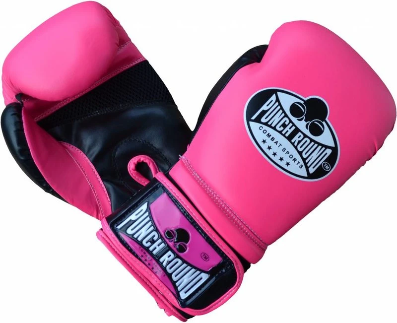 Dames Bokshandschoenen Punch Round Combat Sports Roze - Image 3