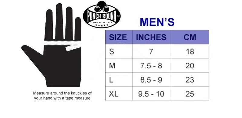 Punch Round Bokszak Training Handschoenen Bag Gloves Carbon. - Image 2