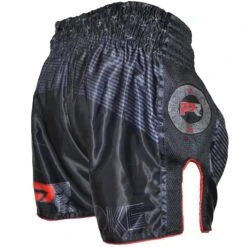 Punch Round Evoke Kickboks Broek Zwart Rood