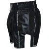 Punch Round Kickboks Broekje Matte Carbon Zwart Wit