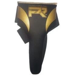 Punch Round™ Kruisbeschermer Dames Meisjes Zwart Goud