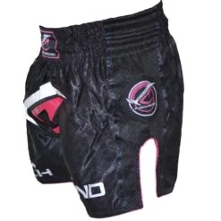 Punch Round NoFear Dames Kickboks Broek Zwart Roze