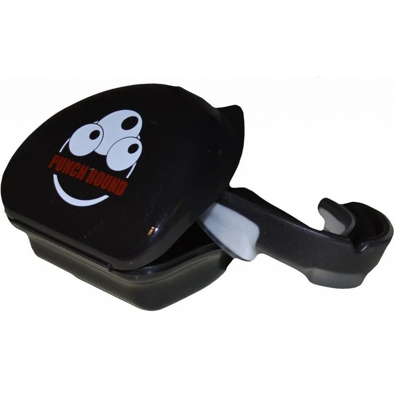 Punch Roundâ„¢ Ready For The Fight Mouth Guard Mond Bitje Zwart Wit - Image 2