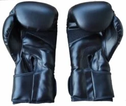 Punch Round™ Bokshandschoenen Combat Sports Kids Zwart