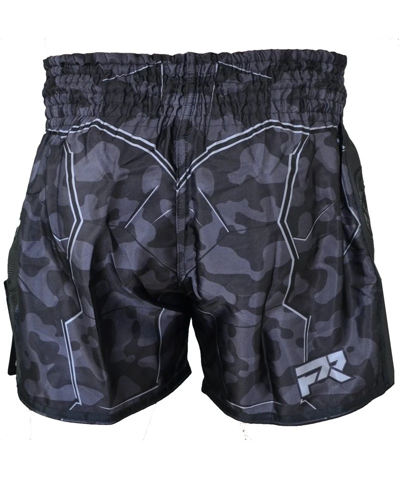 PunchR Kickboks Short Urban Camo Zwart - Afbeelding 5