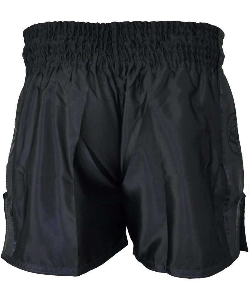 PunchRâ„¢ Muay Thai Kickboks Short Zwart - Afbeelding 5