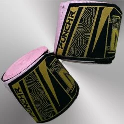 PunchR™ Premium Boksbandages Hand Wraps 350 Cm Roze