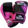 Queen BGQ Vixen 1 Kickboks Bokshandschoenen Leer Zwart Roze